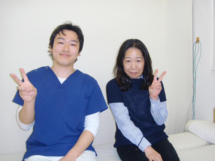 坂井市春江町ひまわり整骨院で坐骨神経痛の症状が改善した患者様の写真